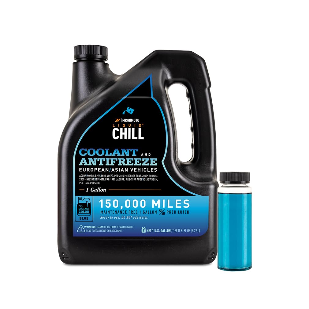 Liquid Chill® Mishimoto OE Coolant, Blue, European/Asian Vehicles, 1 Gallon