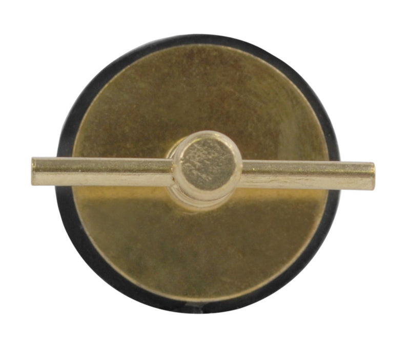 Brass Plated Attwood 11592-3 T-Handle 1-inch Drain Plug