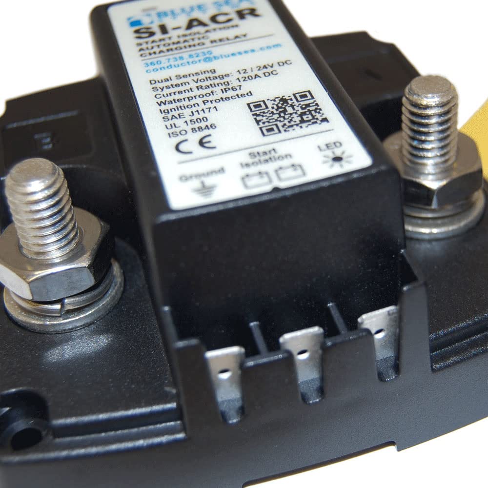 7610-BSS Blue Sea - Solenoid SI Series 120A 12/24V ACR (10EA)
