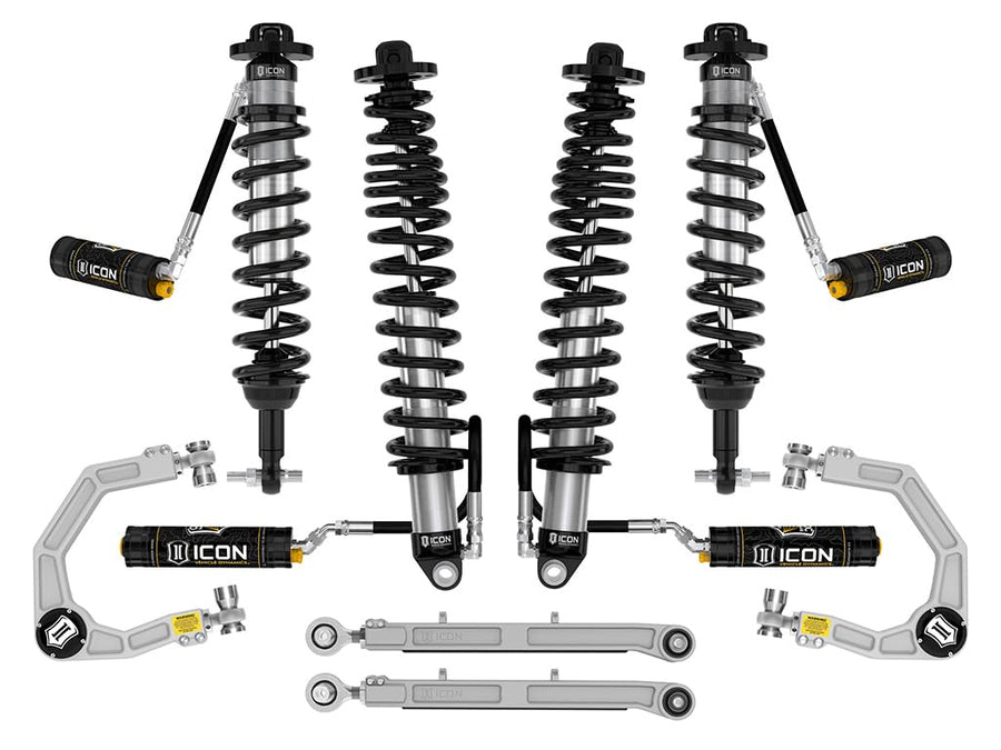 Stage 6 Suspension System, ICON 2-3" Lift, Billet UCA, Compatible with 2021-Up Bronco Sasquatch, K40016
