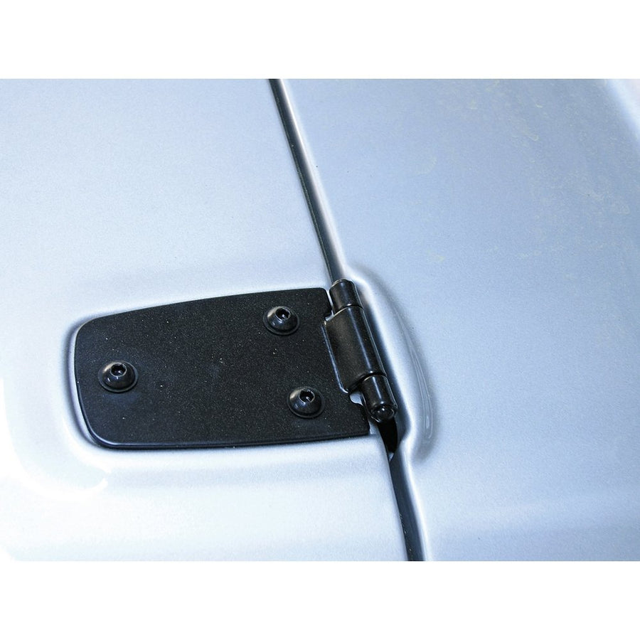 Hood Hinge, Black | Rugged Ridge | 11205.01 | Fits 1976-1986 Jeep CJ; 1987-1995 Jeep Wrangler YJ