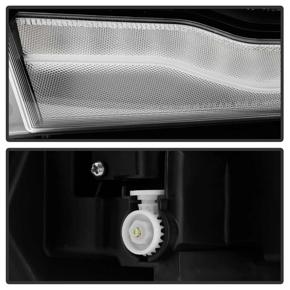 Dodge Ram 1500 19-22 Spyder (POE) Full LED w/DRL Chrome Bezel Headlight - OE Left