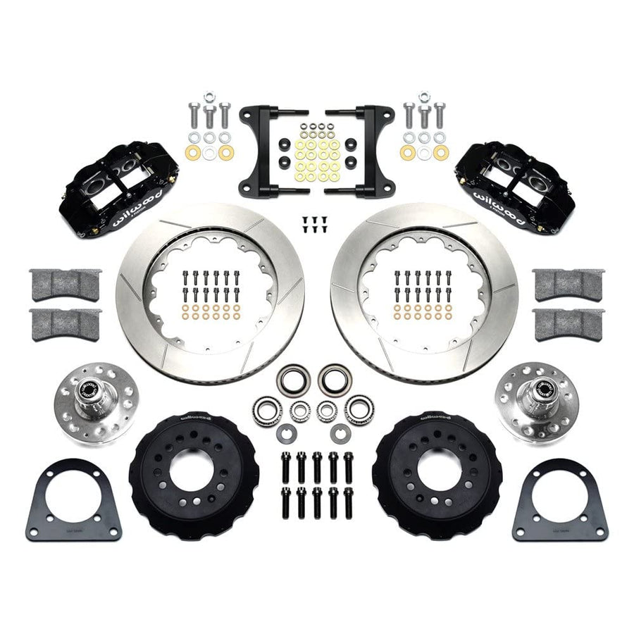 Front Hub Kit FNSL6R,14.00", Drill, Pol
