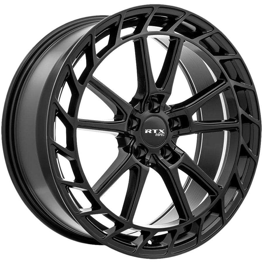 RTX RS05 Wheel Custom - 18x8, 40 Offset, 5x114.3 Bolt Pattern, 67.1mm Hub - Gloss Black Rim