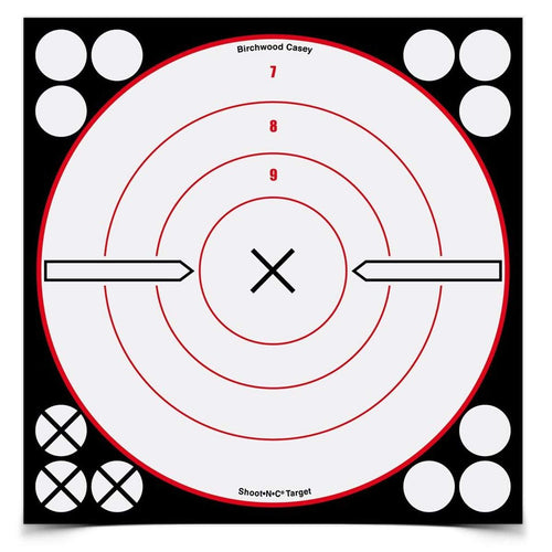 Shoot-N-C BWC 34802 Bullseye 8"