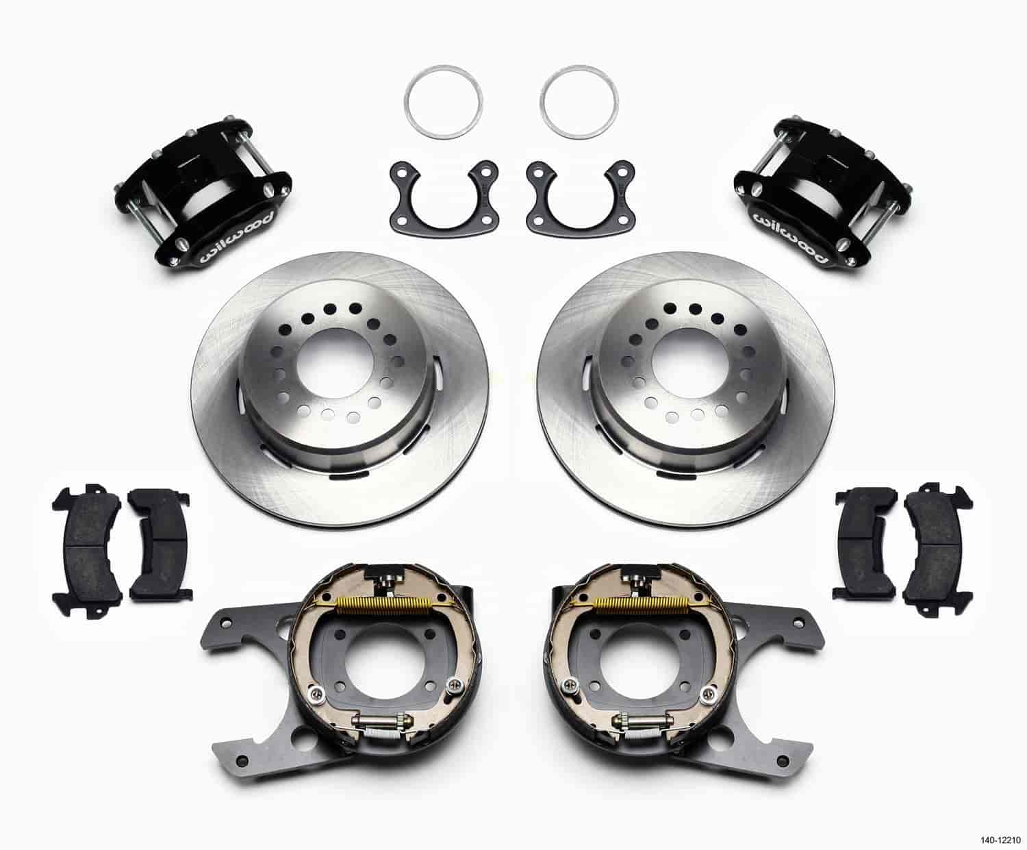 P/S D154 Park Brake Kit, Red