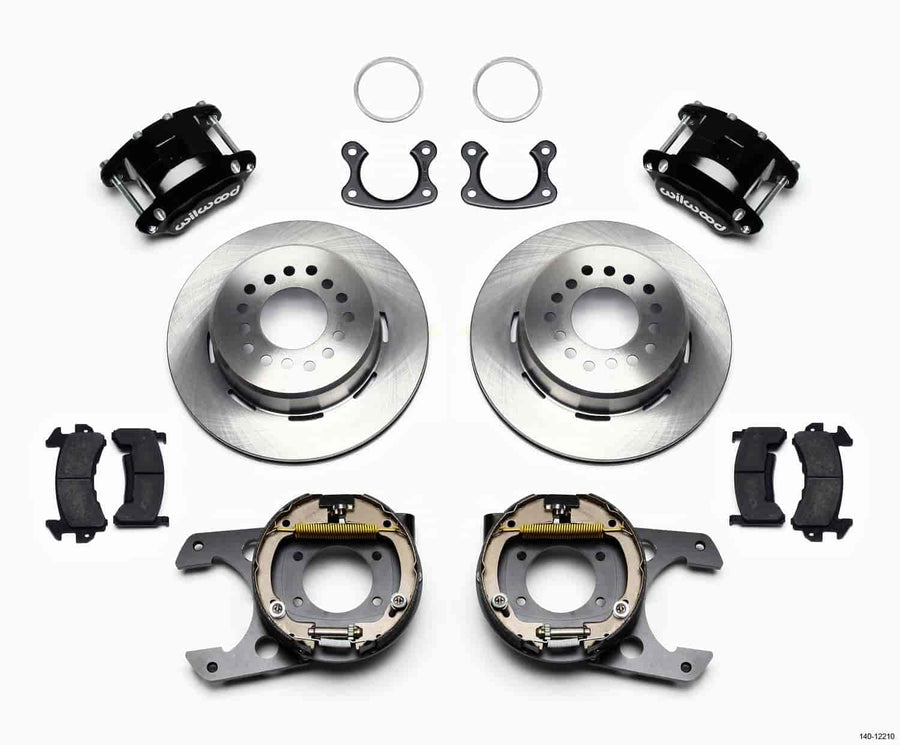P/S D154 Park Brake Kit, Red