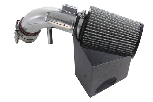 827-694P HPS Performance Polish Shortram Air Intake Kit with Heat Shield Cool Ram, 1 Pack