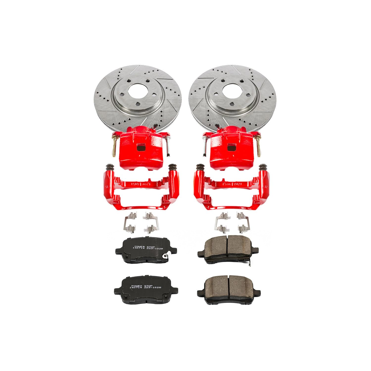 Power Stop 1-Click Performance Brake Kit KC1610 with Caliper