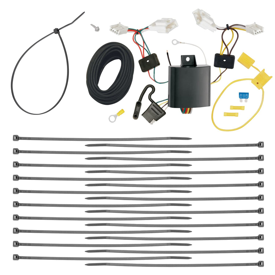 T-One® TEKONSHA Harness T-Connector, 4-Way Flat, Compatible with Select Lexus NX200t, NX300h