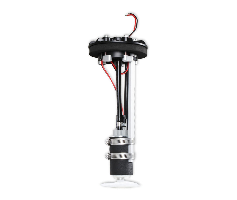 12-168 Holley: Die Cast Retrofit Fuel Pump Module W/Return 255 Lph