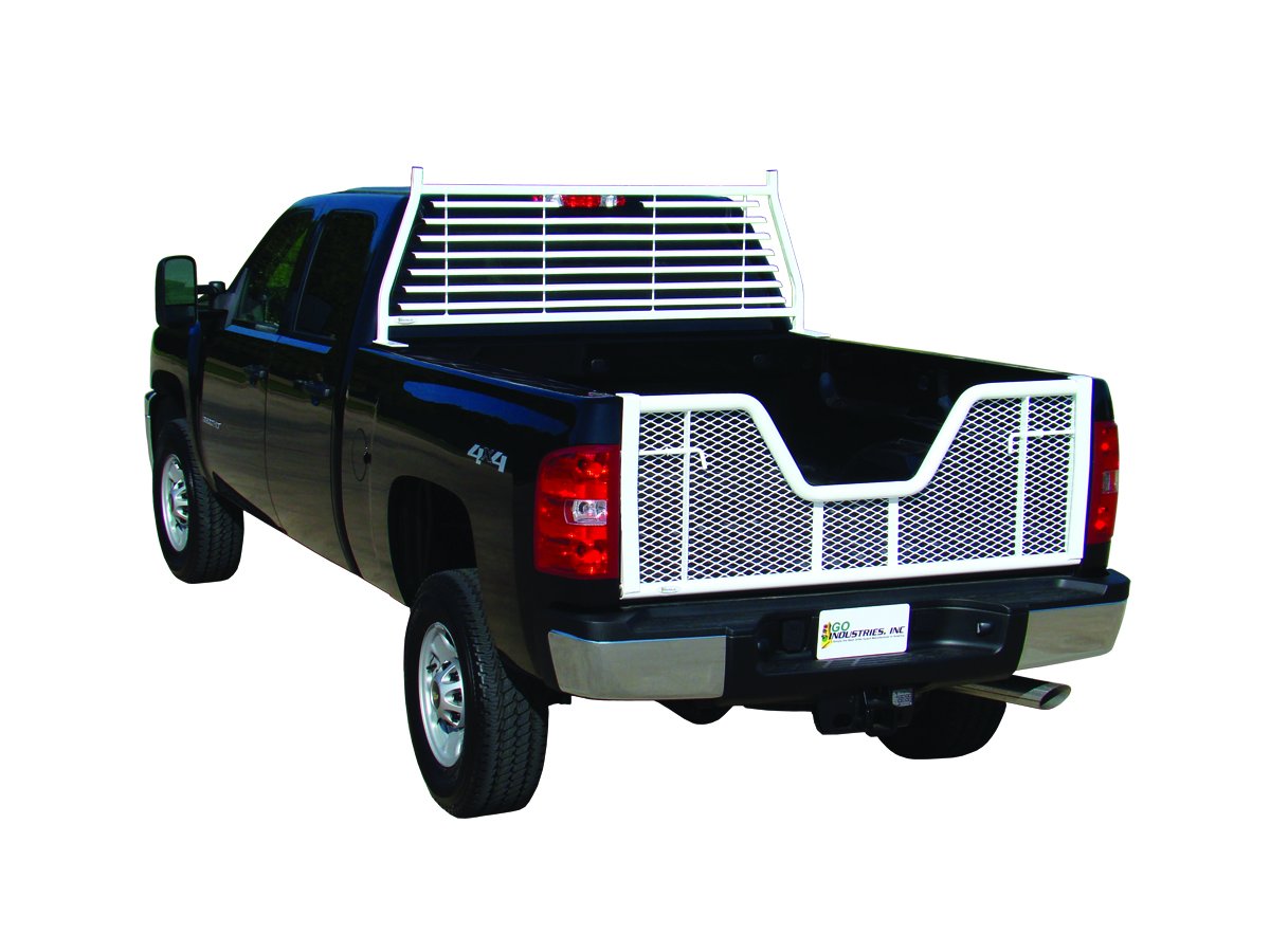 Go Industries Inc. MILE MARKER 6648 Air Flow Tailgate, White Painted, for Select Ford Trucks