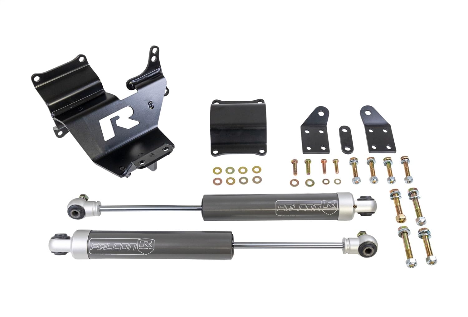 Dual Steering Stabilizer ReadyLIFT 77-23200 with Falcons For Ford F250/ F350 4WD