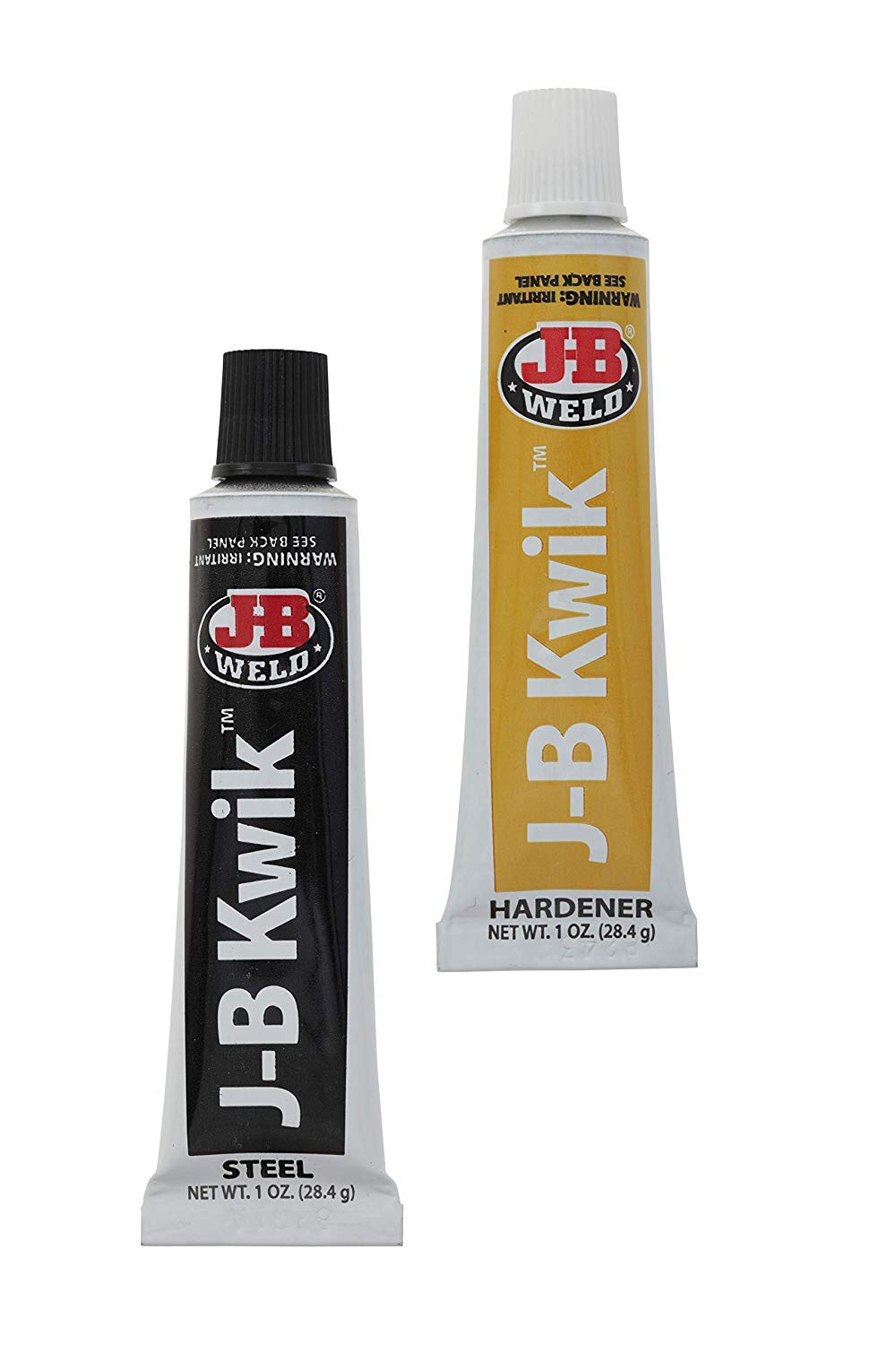KwikWeld J-B Weld Quick Setting Steel Reinforced Epoxy - 2 oz. (2 Pack)