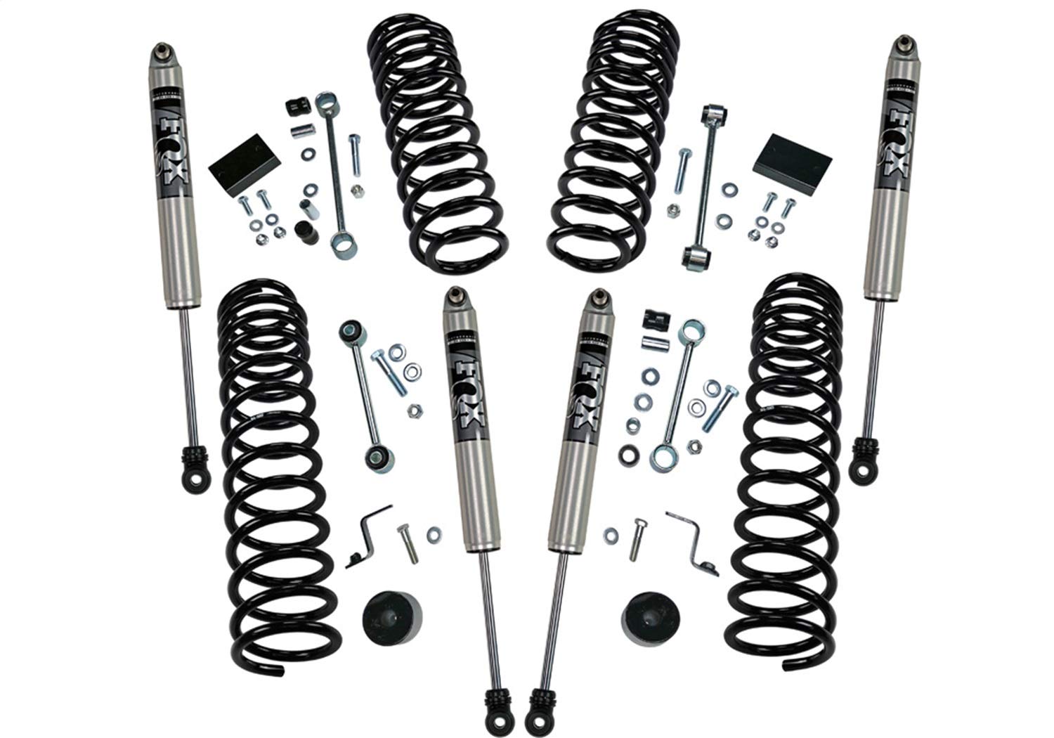SUPERLIFT SUSPENSION RealTruck 2.5" Lift Kit for Jeep Wrangler JL | Complete Lift Kit with Front & Rear Fox 2.0 Series Shocks | K183F | Fits 2018-2023 Jeep Wrangler JL 4 Door
