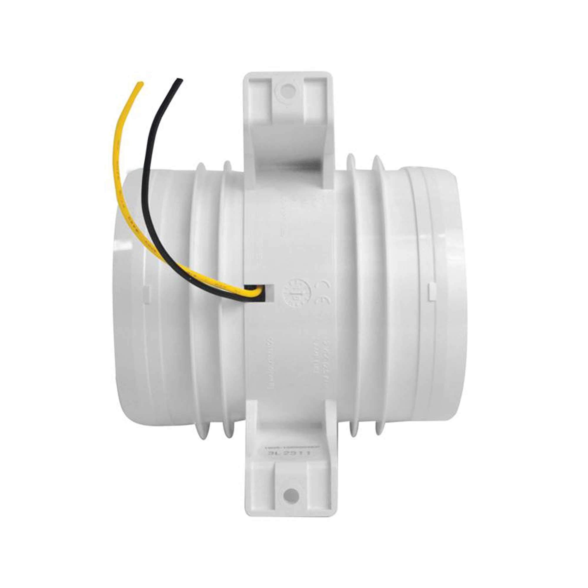 attwood 3 inch Turbo 3000 in-Line Blowers, White (1733-1) (Pair) FO-2835-M2