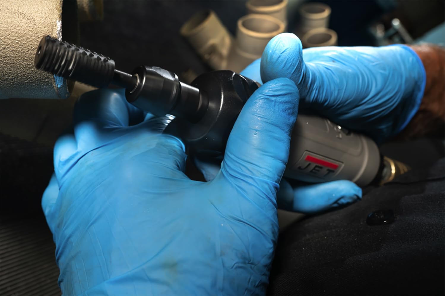 JET 1/4-Inch Composite Straight Die Grinder, 22000 RPM (Model JAT-414)
