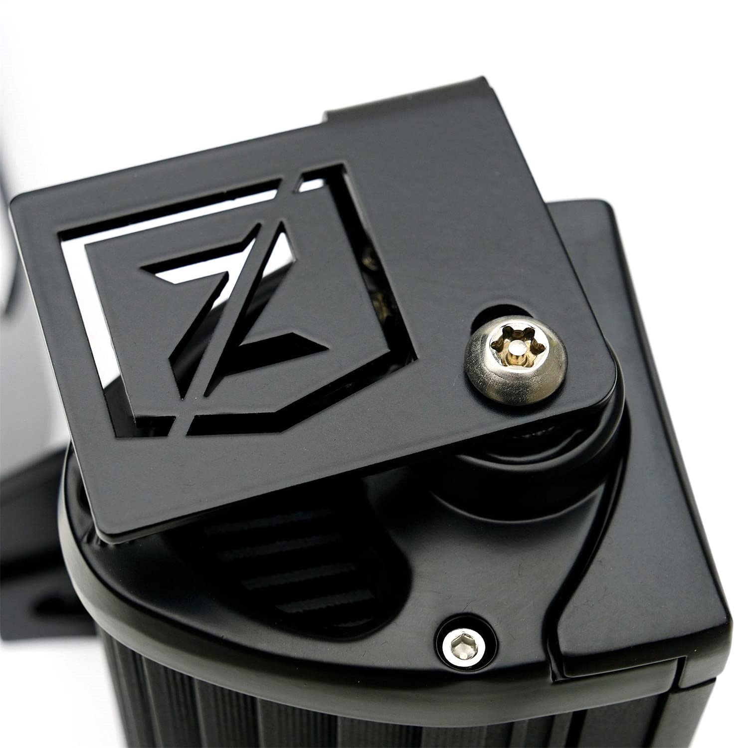 Under Rear Bumper ZROADZ LED Mounting Bracket - Compatible w/ 2019-2022 Chevrolet Silverado 1500 - to Mount (2) 6 Inch or Similar Style LED Lights (Not Included) - PN Z382182
