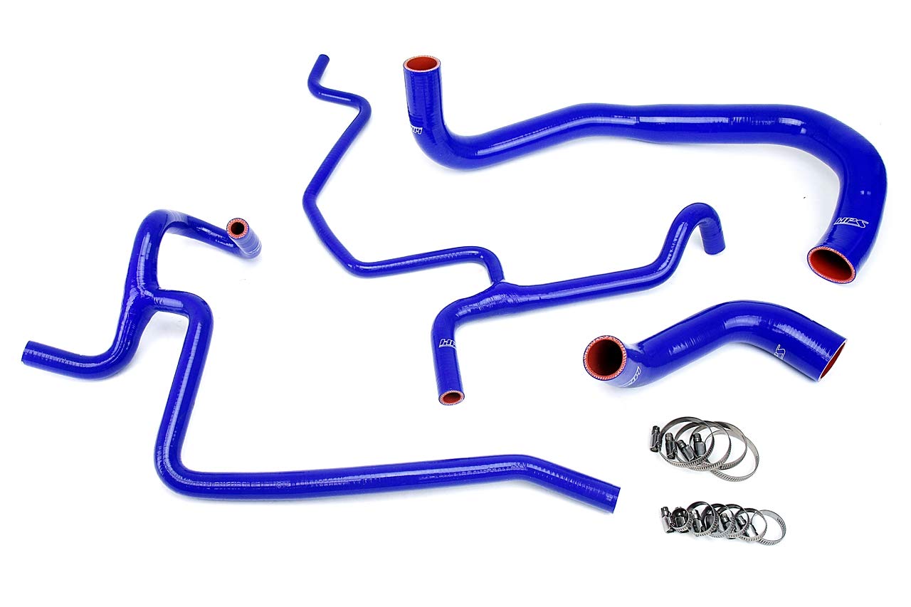 Blue Silicone HPS Performance Radiator and Heater Hose Kit 57-1645-BLUE