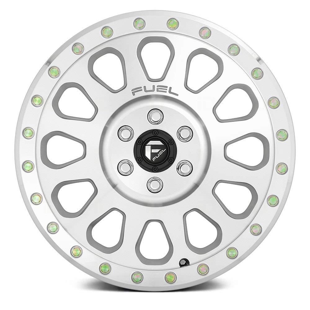Off-Road FUEL Vector D647 Wheel, 17x9 with 5 on 5 Bolt Pattern - Machined - D64717907345