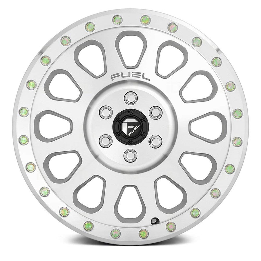 Off-Road FUEL Vector D647 Wheel, 17x9 with 5 on 5 Bolt Pattern - Machined - D64717907345