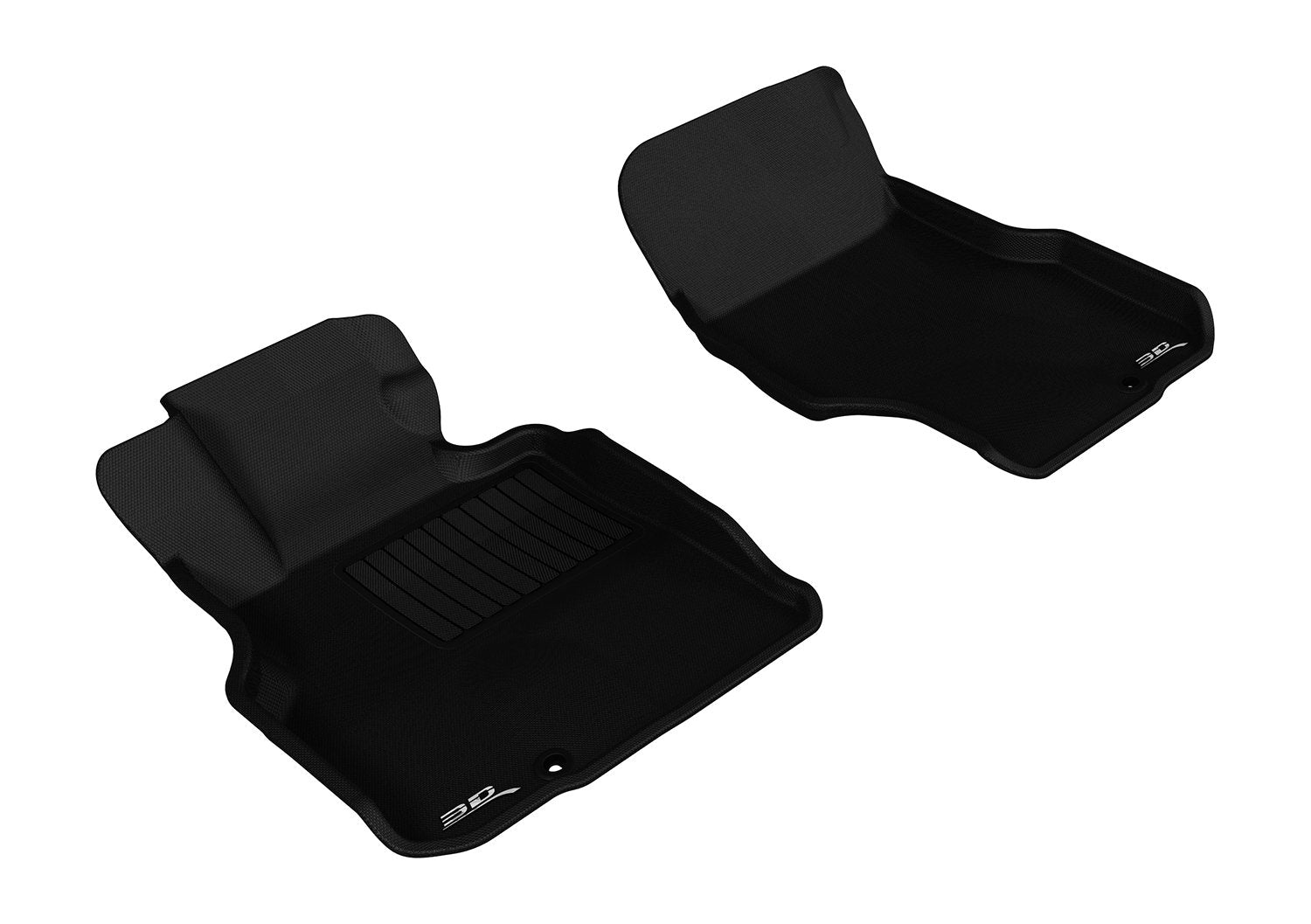 2006-2010 Infiniti M35 3D MAXpider Kagu 1st Row Floormat - Black (L1IN01411509)