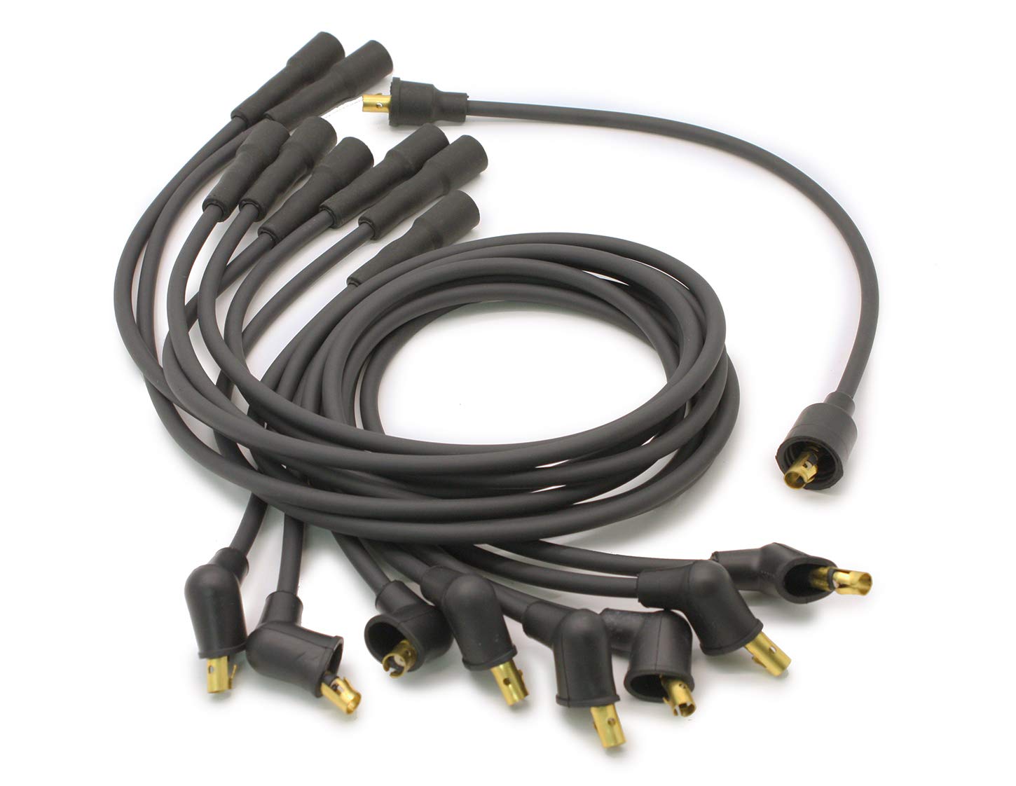 Black PerTronix 708104 Flame-Thrower Custom Fit Spark Plug Wire for 8 Cylinder Ford