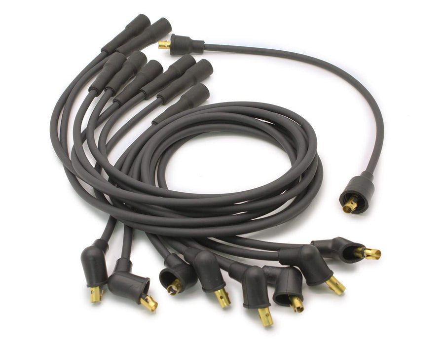 Black PerTronix 708104 Flame-Thrower Custom Fit Spark Plug Wire for 8 Cylinder Ford