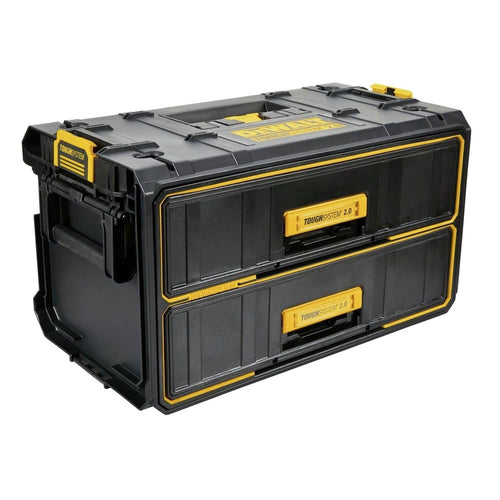 DEWALT Tool Box ToughSystem, 2.0 Two-Drawer, 21.8in. (DWST08320)