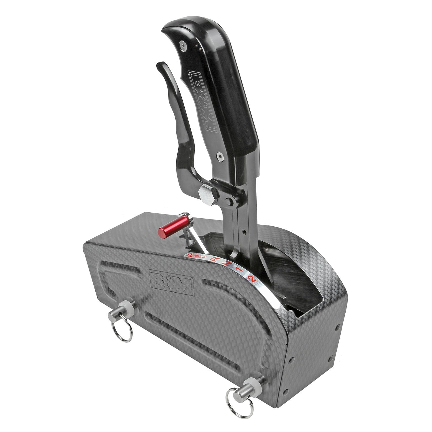 Automatic Transmission B&M Shift Lever Kit, 1 Pack, black