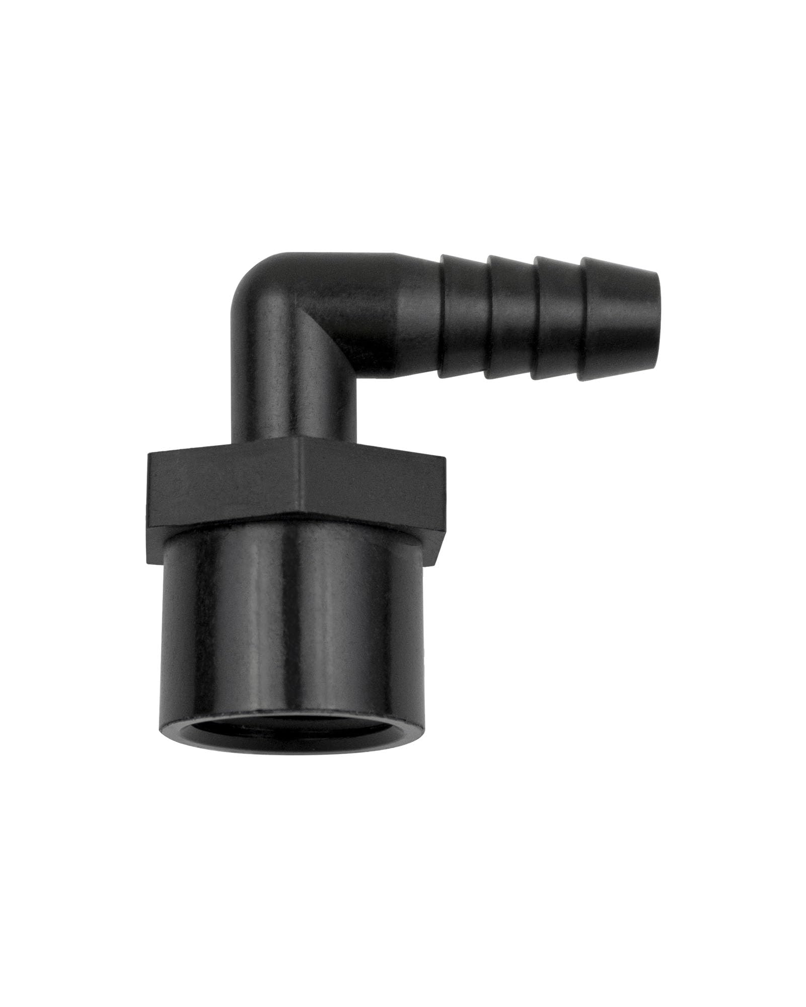 Barb Fitting Icon 14832 - .38", 90°, Female Thread