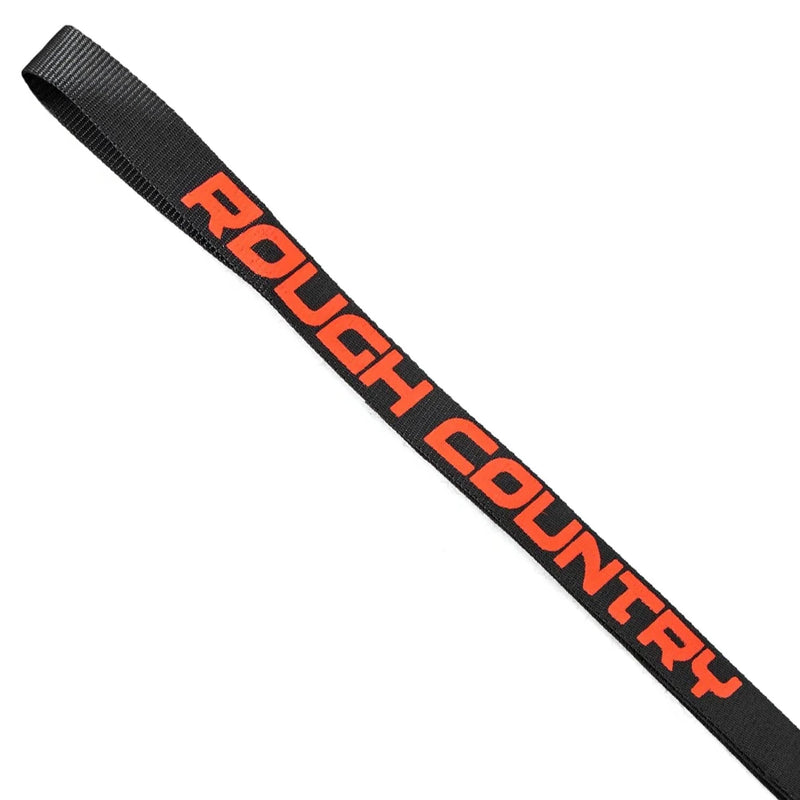 1-inch Rough Country Tie-Down Strap,Black,117700