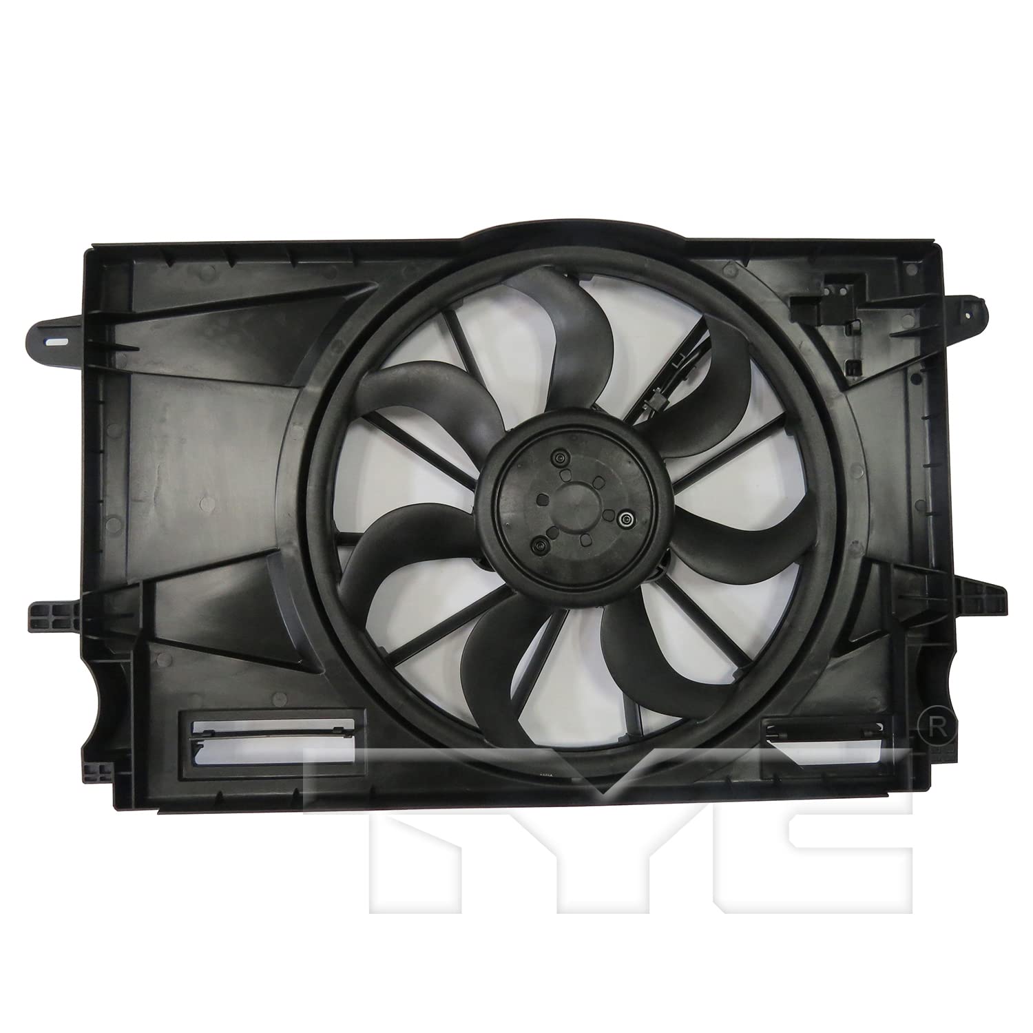 Cooling Fan Assembly TYC 624140 Compatible with 2017-2019 Chevrolet Cruze