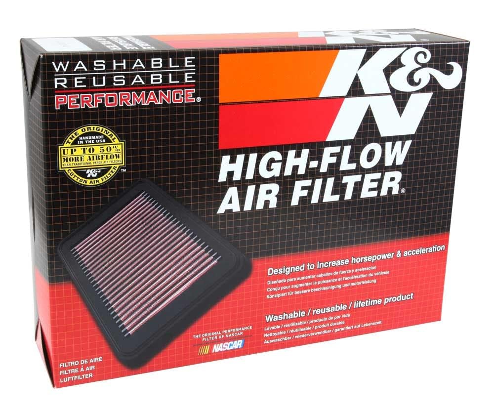 K&N Engine Air Filter: Washable Replacement Car Air Filter, Increase Power & Acceleration: Compatible 2009-2016 MERCEDES (E200d, E220d, E250, E300, GLK200, GLK220, GLK250, C180d, C220d, CLS250) E-2998