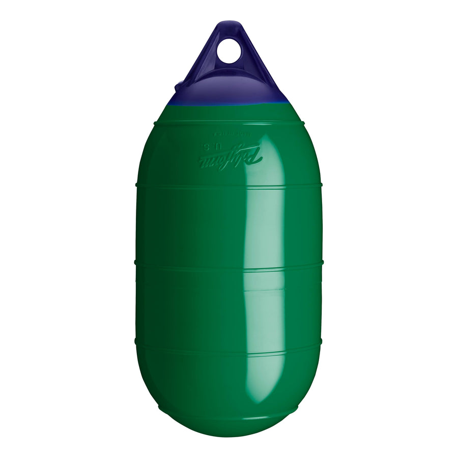 Polyform LD-Series Buoy Low Drag LD-1 Standard Blue Ropehold - Forest Green