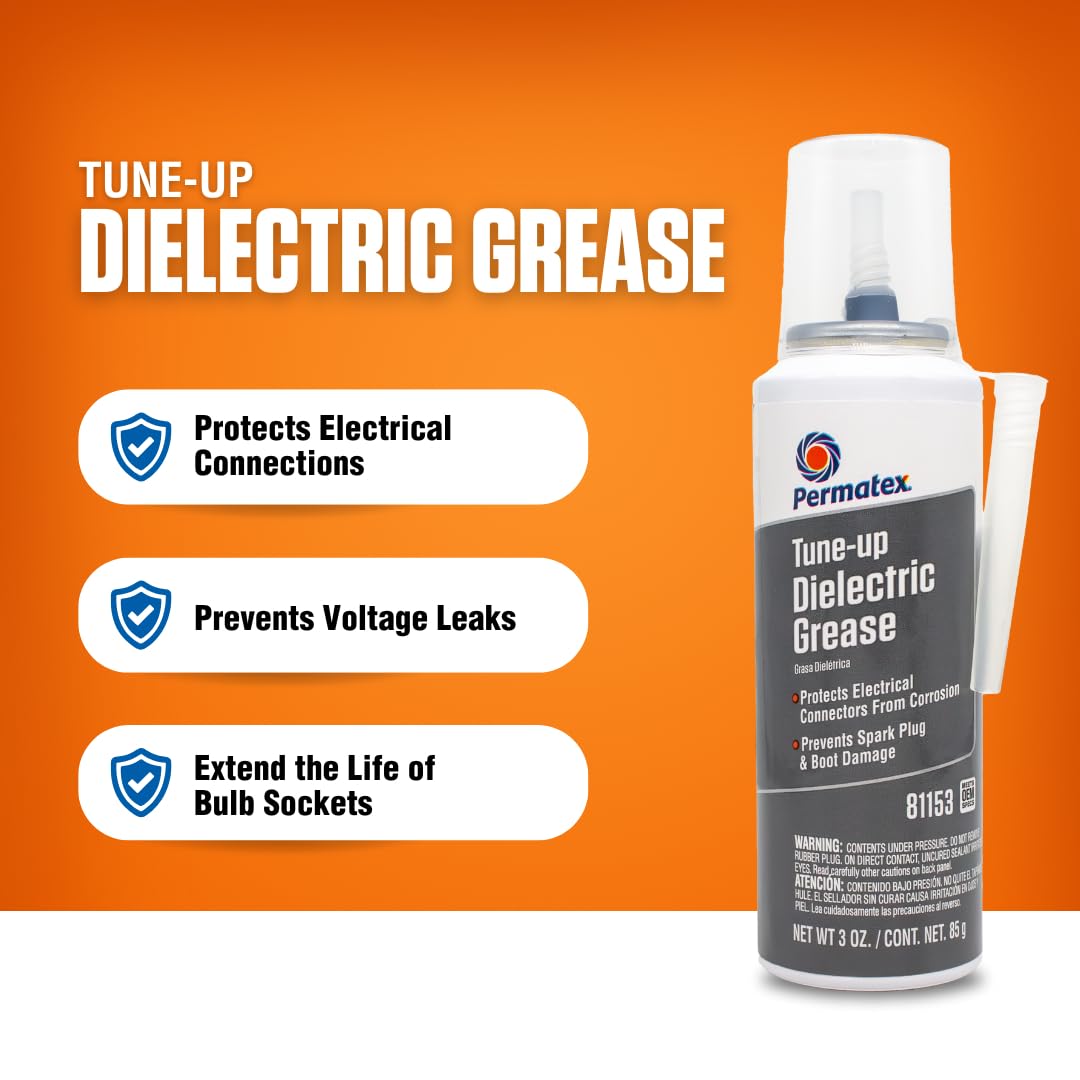 Dielectric Permatex 81153 Tune-Up Grease, 3 oz. PowerCan