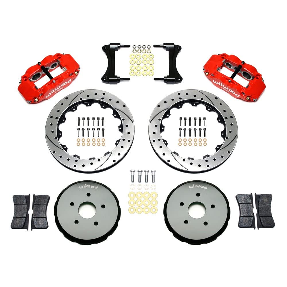 Wilwood FNSL6R 140-10752-DR Front Disc Brake Kit, Compatible with 2009-11 Matrix