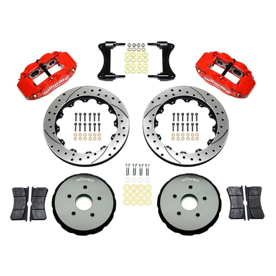 Wilwood FNSL6R 140-10752-DR Front Disc Brake Kit, Compatible with 2009-11 Matrix