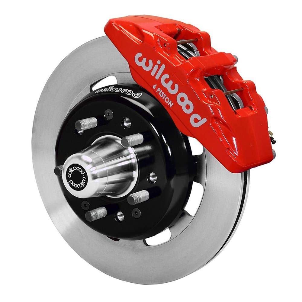 Front Hub Kit, DP6A 12.19", Red