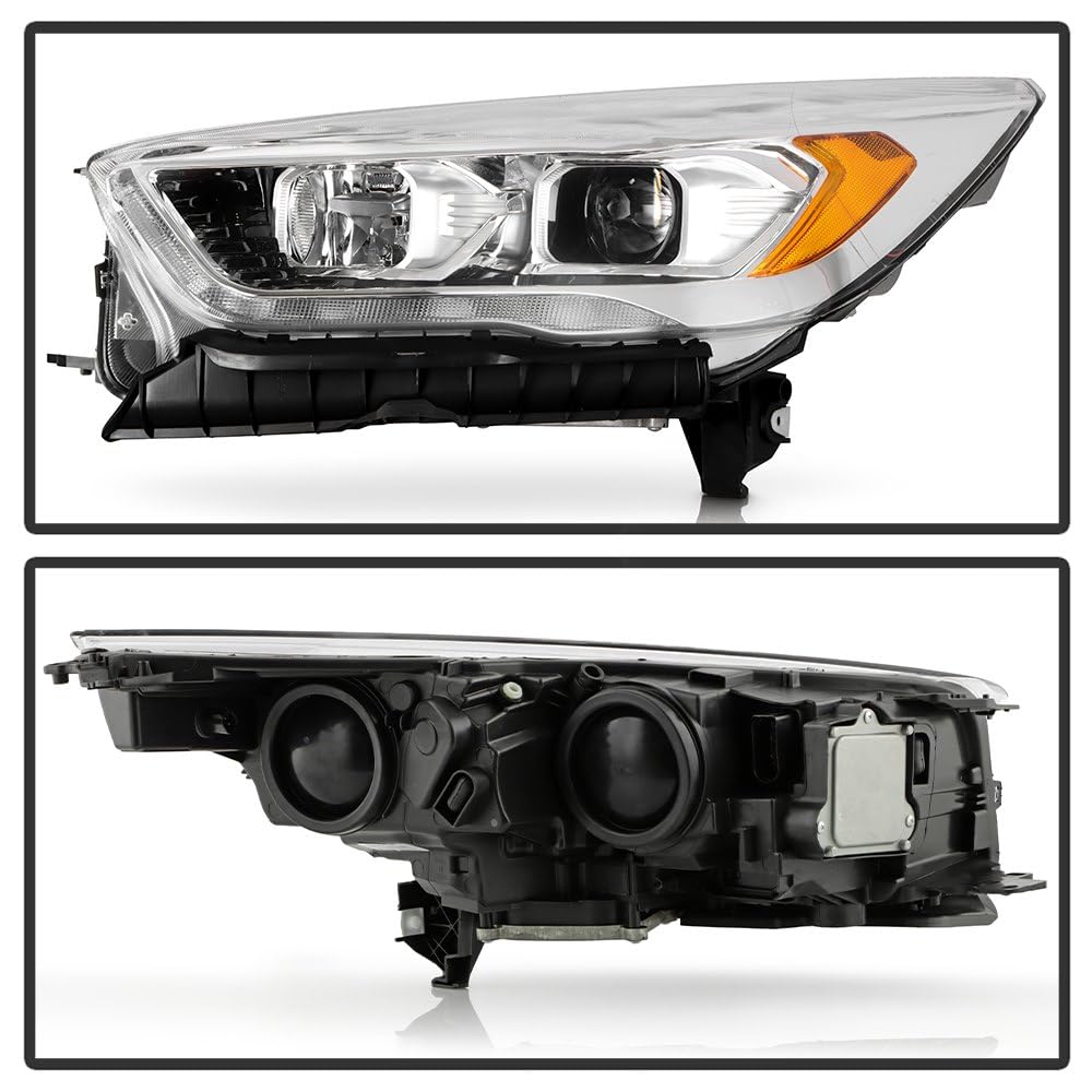 Ford Escape Spyder (POE) 17-19 w/LED DRL HID & Ballast Assembly Projector Headlight - OE Left