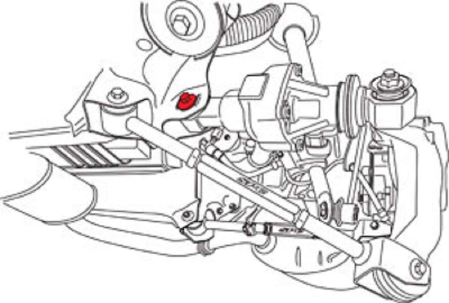 REAR HONDA/ACURA TOE CAM