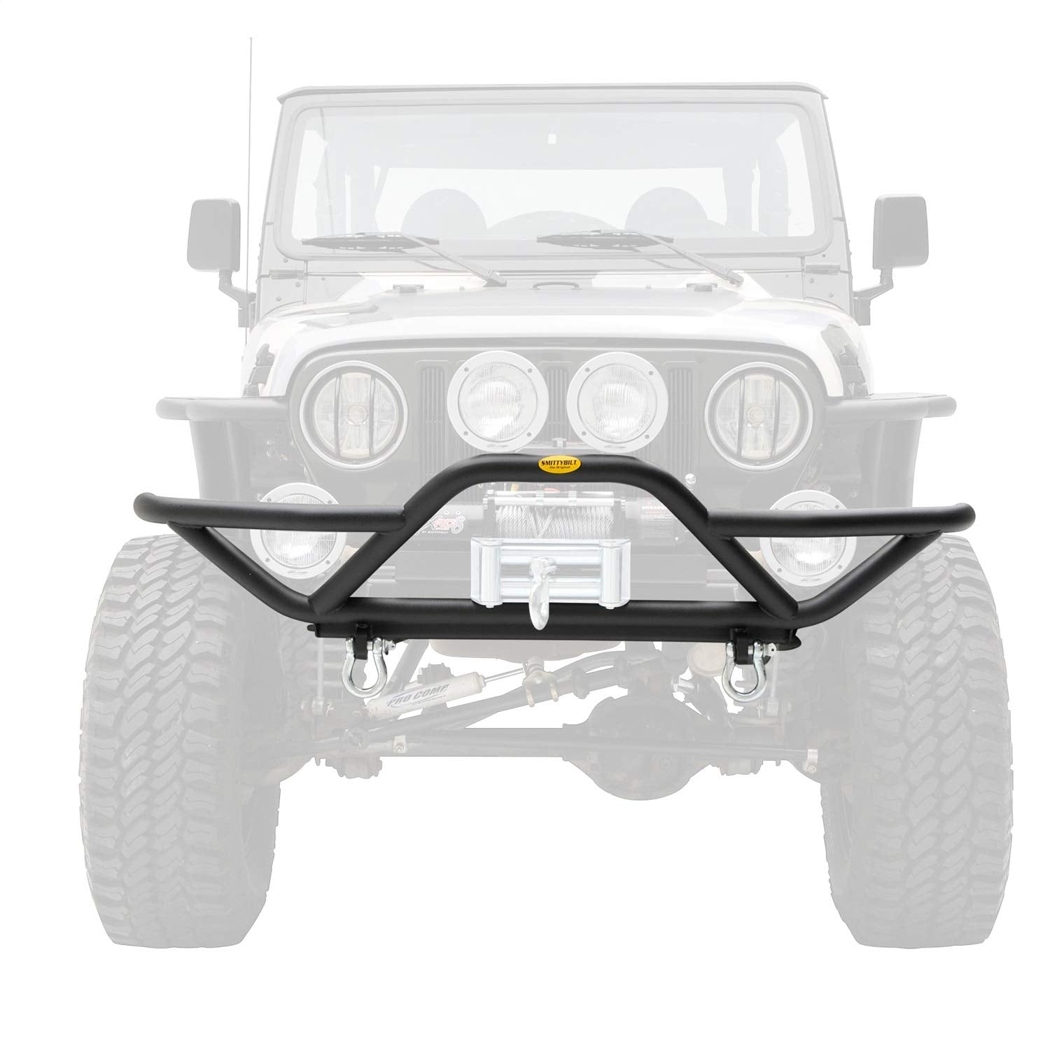 SRC Gen1 Smittybilt 76721 Front Bumper for 1987-2006 Jeep Wranglers