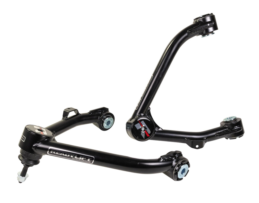67-37640 ReadyLIFT Stock/Leveling & Big Lifts Upper Control Arms-New Bushings & High Angle Ball Joint with OE Forged Arms For Chevrolet/GMC 1500 RWD, 4WD