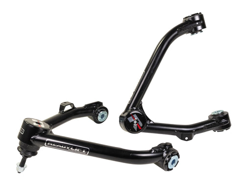 67-37640 ReadyLIFT Stock/Leveling & Big Lifts Upper Control Arms-New Bushings & High Angle Ball Joint with OE Forged Arms For Chevrolet/GMC 1500 RWD, 4WD