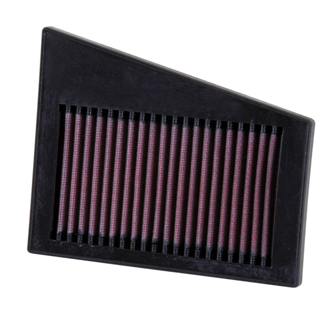Reusable K&N Engine Air Filter: Clean Every 75,000 Miles, Washable, Replacement Car Air Filter: Compatible 1997-2015 DACIA/RENAULT/NISSAN/OPEL (Sandero, Duster, Logan, Kangoo, Espace, Megane),33-2194