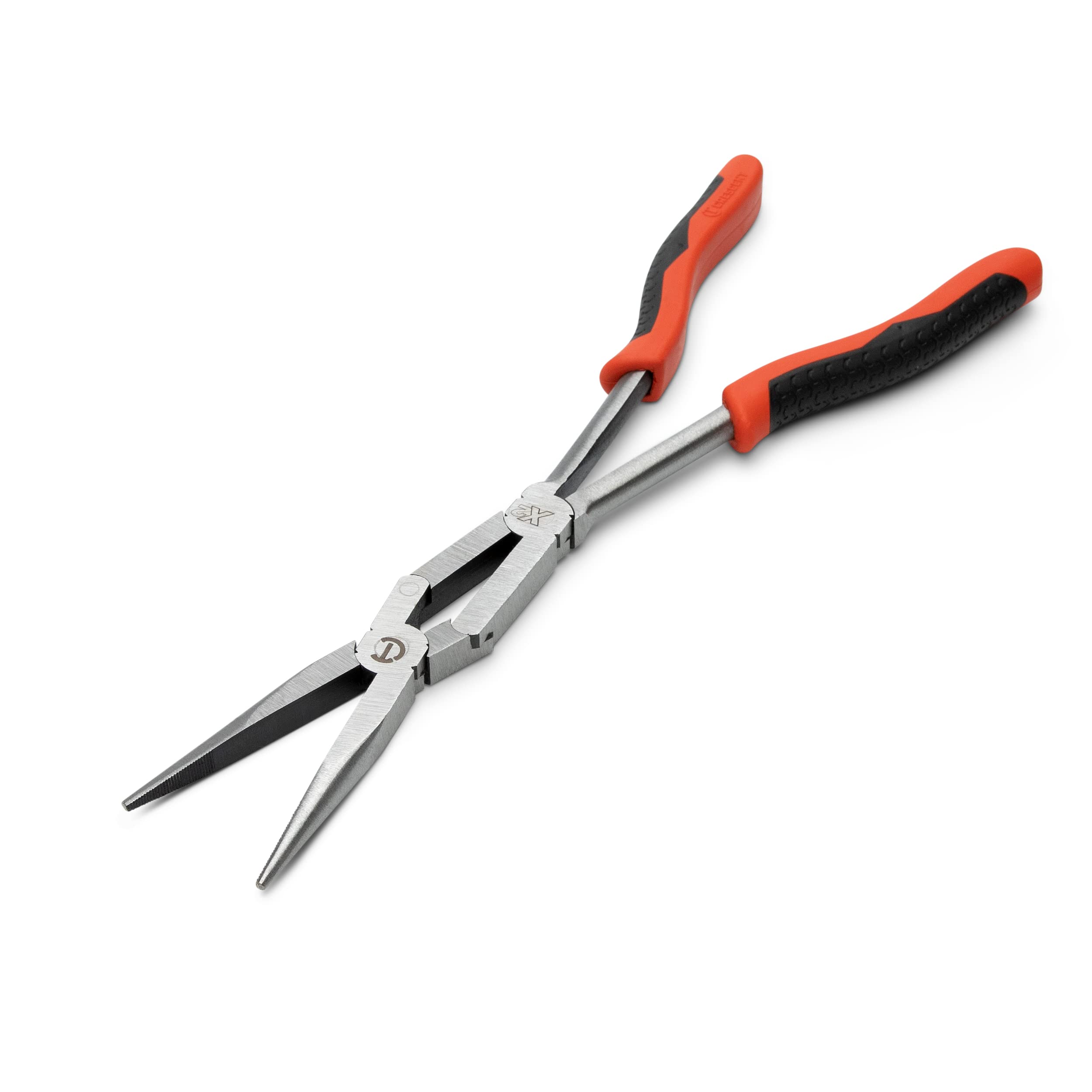 Crescent X2™ 2 Pc. Straight and Bent Long Nose Dual Material Plier Set - PSX204C-06