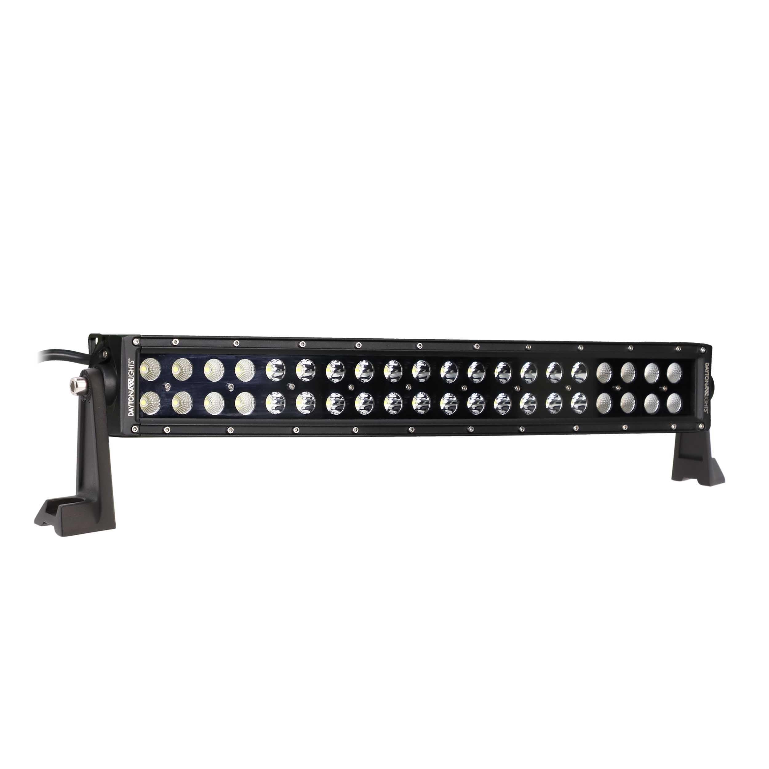 22" Curved Daytona Lights Blackout Dual Row LED Lightbar
