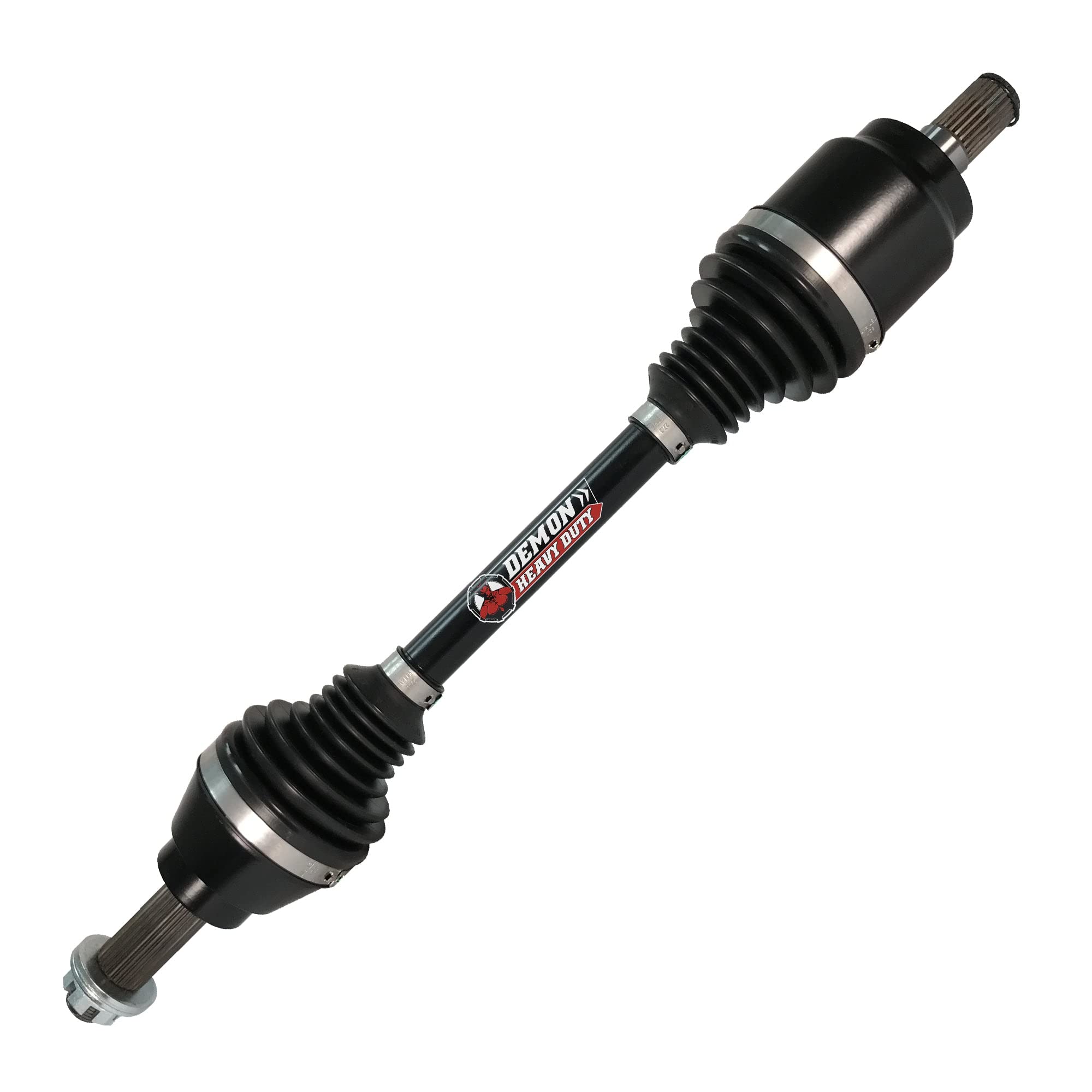 Demon Rear Left/Right Powersports Heavy Duty Axle for (2015-2020) (2022) Honda Pioneer 500, in 4340 Chromoly Steel, Dual Heat Treated OEM: IBJ: 42220-HL3-A01, OBJ+Shaft: 42250-HL5-A01, 42350-HL5-A01