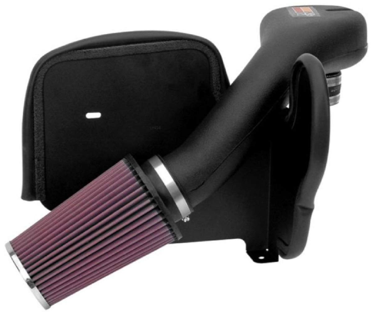 Cold Air Intake System K&N: High-Flow Air Filter, Increase Performance & Towing: Compatible with 1996-2001 Jeep: Cherokee, 57-1518
