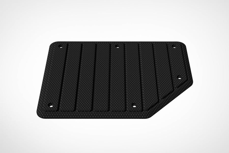 3D MAXpider Friction Custom Fit EX-Plus Heel Pad Size F#9 10.5" x 8" (Includes 6 Hex Screws, 2 Hex Keys, Hole Punch Tool)